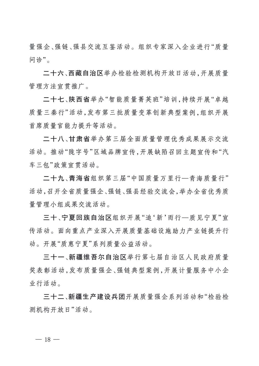 中國(guó)質(zhì)量檢驗(yàn)協(xié)會(huì)關(guān)于轉(zhuǎn)發(fā)《關(guān)于開展2025年全國(guó)&ldquo;質(zhì)量月&rdquo;活動(dòng)的通知》的通知(中檢辦發(fā)〔2025〕114號(hào))